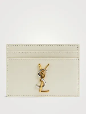 YSL Monogram Leather Card Case