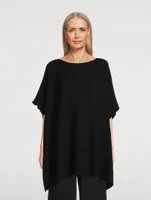 Wool Long Kaftan Top