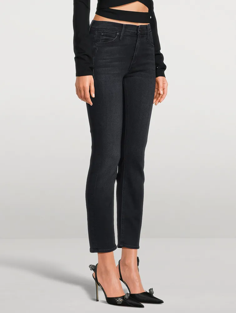 The Dazzler Straight Cropped Jeans