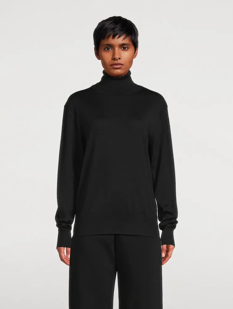 Davos Wool And Cashmere Turtleneck Sweater