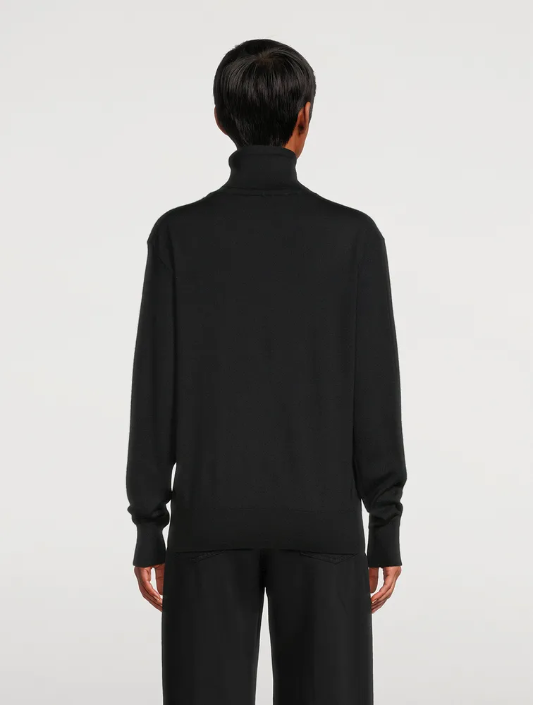 Davos Wool And Cashmere Turtleneck Sweater