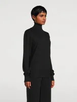 Davos Wool And Cashmere Turtleneck Sweater