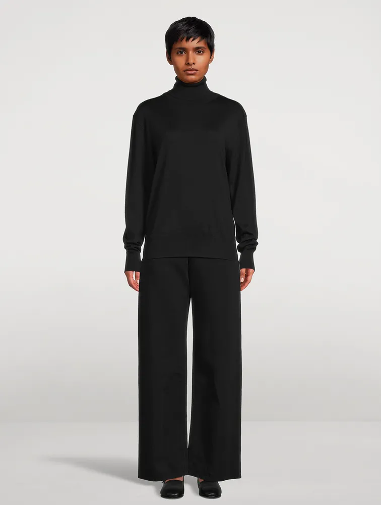 Davos Wool And Cashmere Turtleneck Sweater