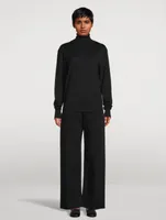 Davos Wool And Cashmere Turtleneck Sweater