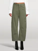 Marcelle Low-Slung Cargo Pants