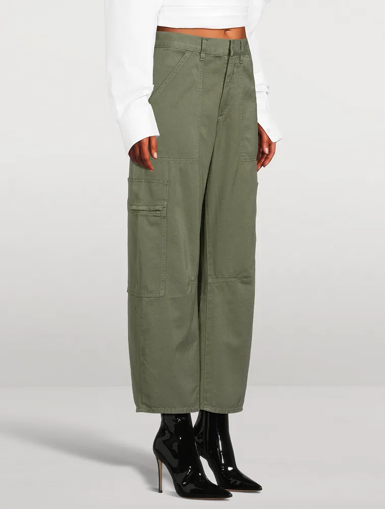 Marcelle Low-Slung Cargo Pants