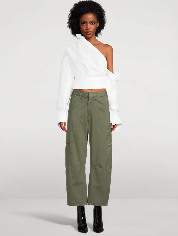 Marcelle Low-Slung Cargo Pants