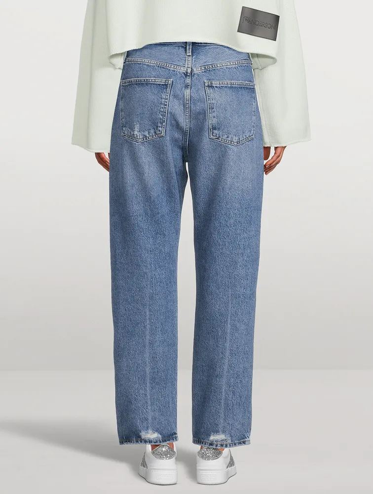 90s Mid-Rise Straight Jeans