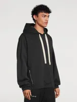 Nylon And Cotton Hoodie