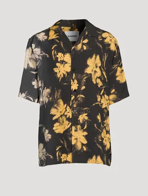 Short-Sleeve Shirt In Floral Print