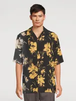 Short-Sleeve Shirt In Floral Print