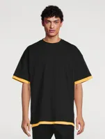 Cotton Layered T-Shirt