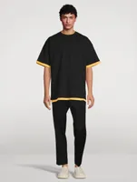 Cotton Layered T-Shirt