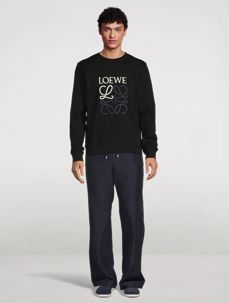 Wool-Blend Drawstring Pants