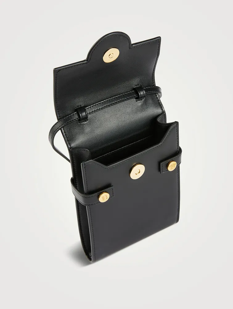 B-Buzz Leather Crossbody Phone Case