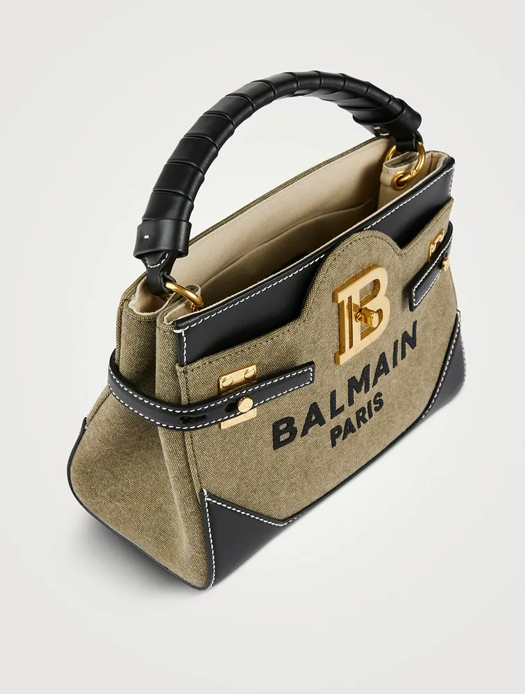 HealthdesignShops, Balmain B-Buzz canvas top-handle bag