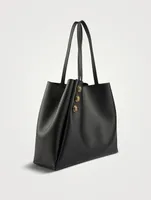 Emblème Leather Tote Bag