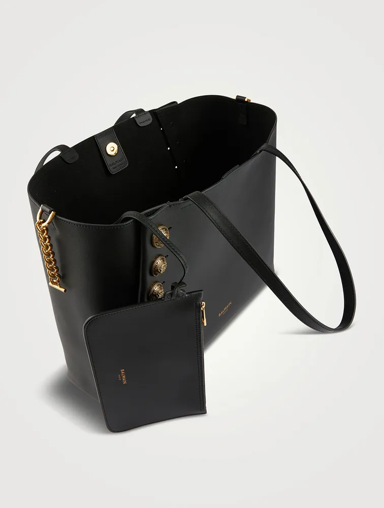 Emblème Leather Tote Bag