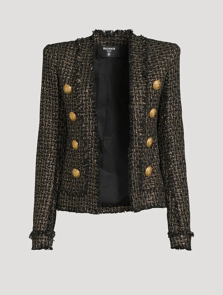 Lurex Tweed Blazer