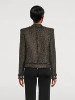 Lurex Tweed Blazer