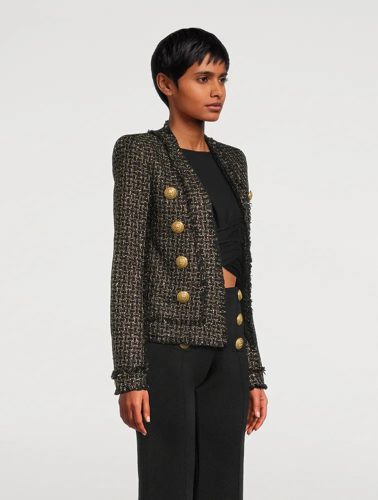 Lurex Tweed Blazer