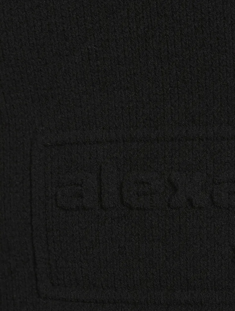 Ribbed Chenille Short-Sleeve Sweater