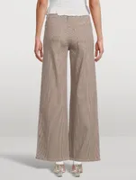 Le Slim Palazzo Pants