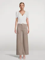 Le Slim Palazzo Pants