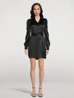 Gillian Silk Shirt Dress