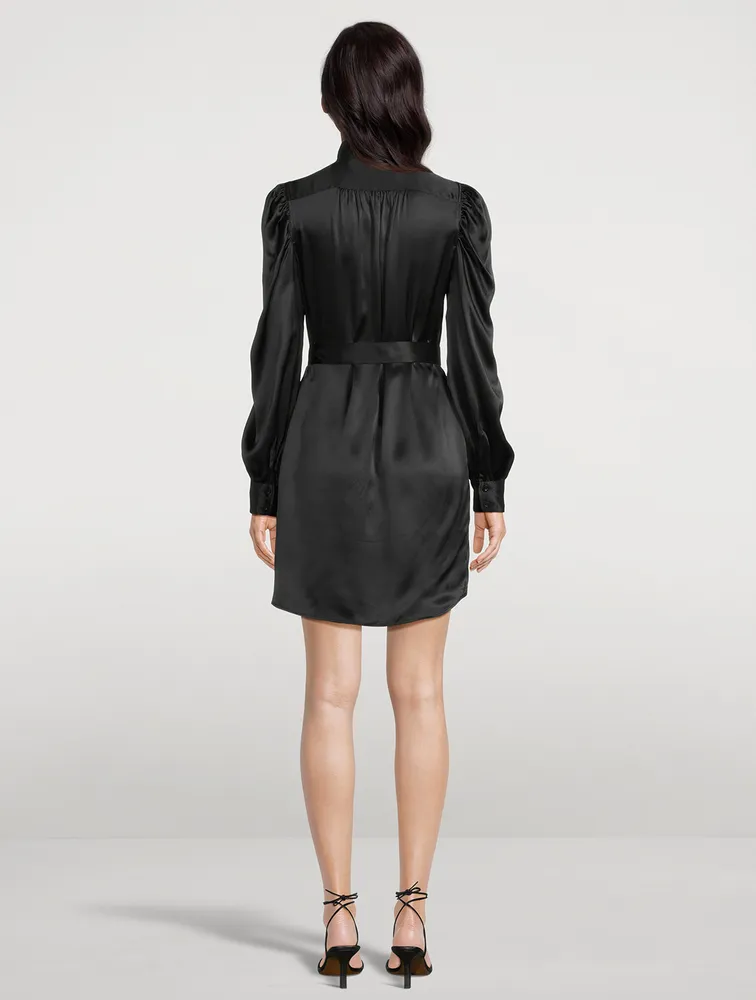 Gillian Silk Shirt Dress