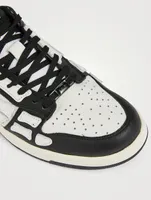Skel Top Leather Low-Top Sneakers