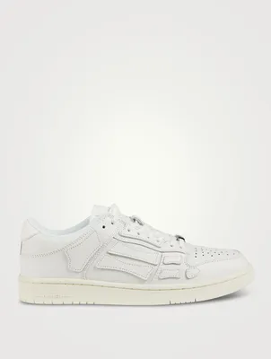 Skel Top Leather Low-Top Sneakers