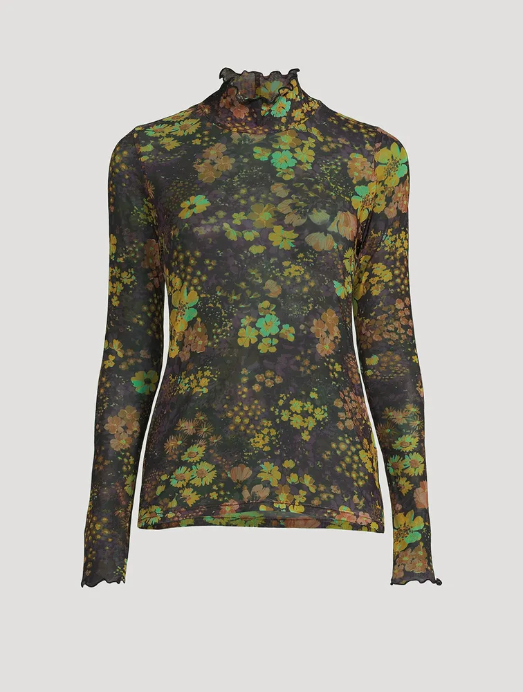 Recall Top Floral Print