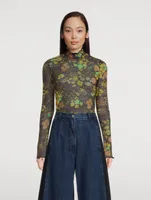 Recall Top Floral Print