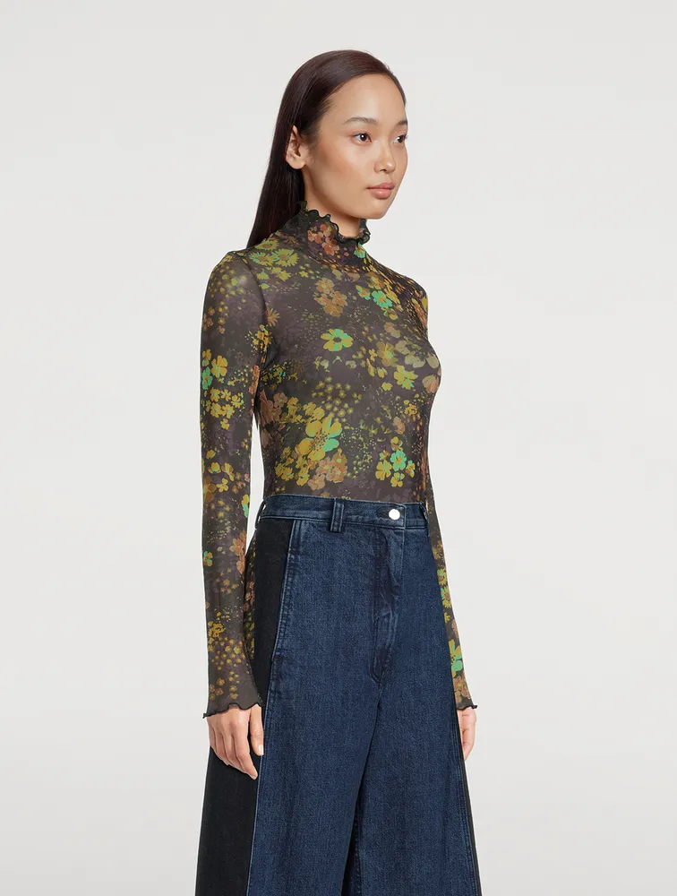 Recall Top Floral Print