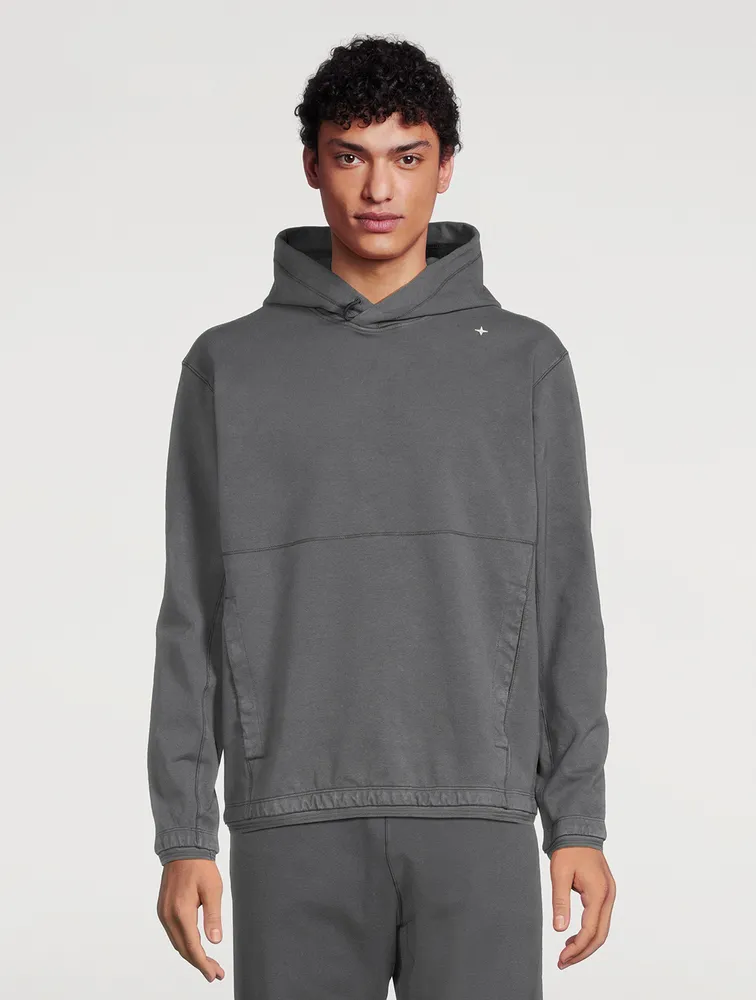 Stretch Cotton Hoodie