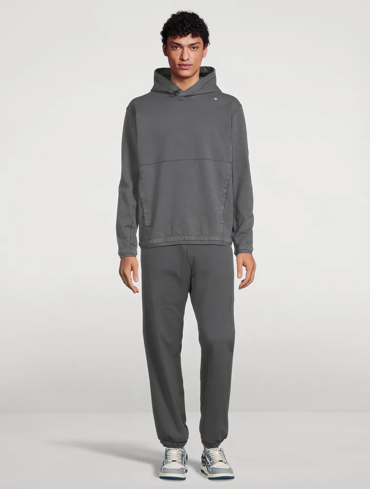 Stretch Cotton Hoodie