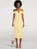 Lumiere Embellished Off-The-Shoulder Dress