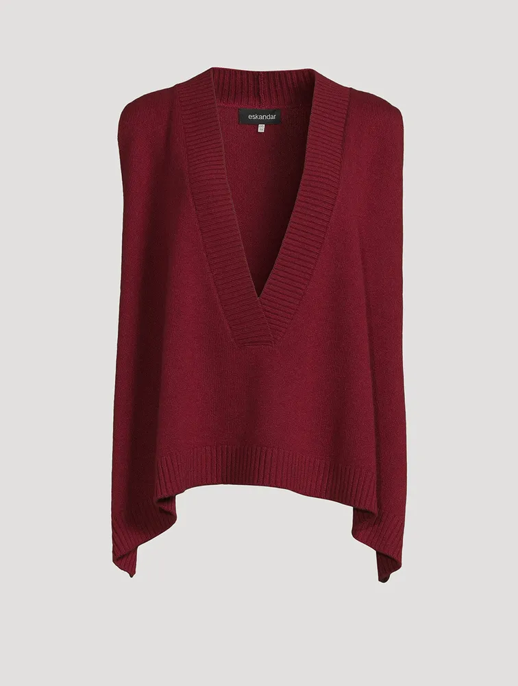 Cashmere V-Neck Sweater Vest
