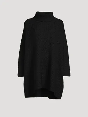 Monks Rattan-Weave Cashmere Sweater