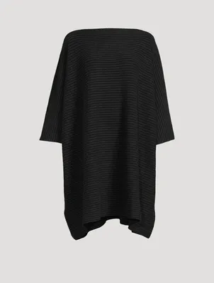 Ribbed Cashmere Tunic