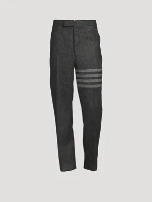 Wool Donegal Tweed Pants