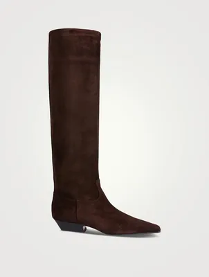 The Marfa Suede Knee-High Boots