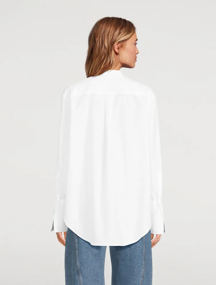 Hooded Cotton Shirt