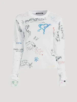 Scribbles Long-Sleeve T-Shirt