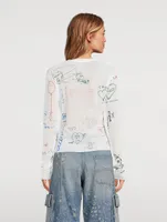 Scribbles Long-Sleeve T-Shirt