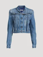 Cropped Denim Jacket