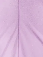 Off-The-Shoulder Midi Dress