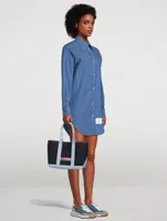 Cotton Flannel Shirt Dress