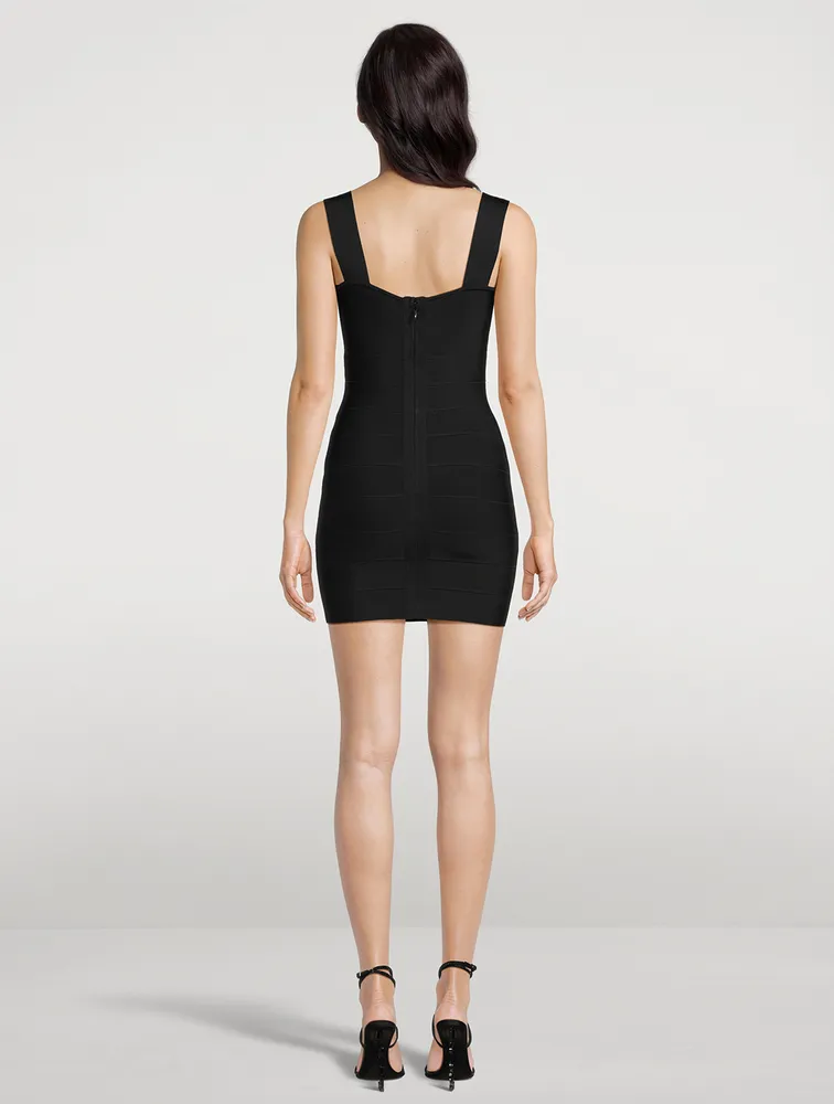 Icon Strappy Sweetheart Mini Dress